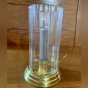 Vintage Home Interiors Candlestick with Globe